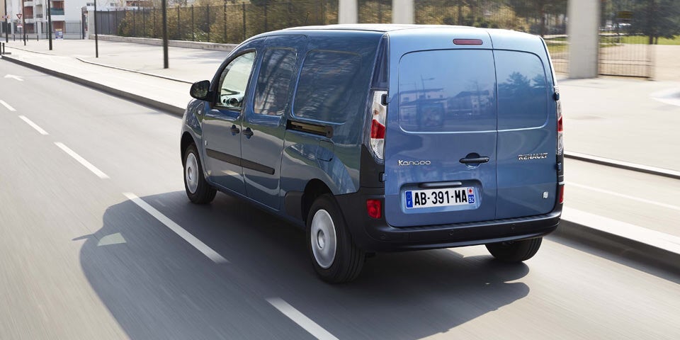 Renault rüstet den Kangoo Z.E. auf