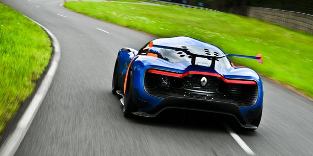 Renault zeigt Studie Alpine A110-50