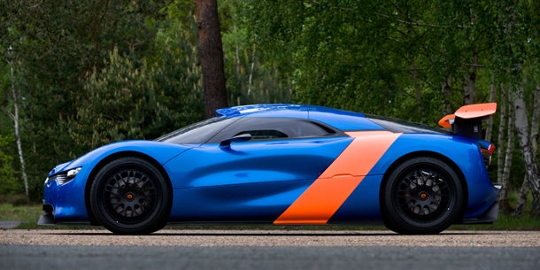 Renault zeigt Studie Alpine A110-50