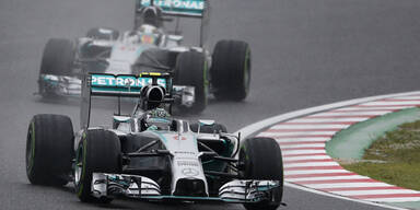 Hamilton gewinnt vor Rosberg in Japan
