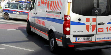 Pkw-Crash in Wien: 2 Schwerverletzte