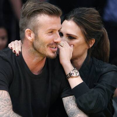 David und Victoria Beckham noch immer verliebt