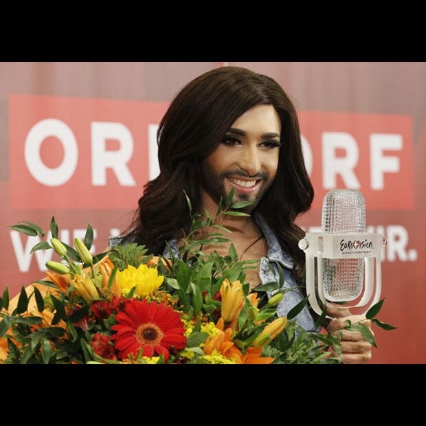 So jubelnd wurde Conchita Wurst empfangen