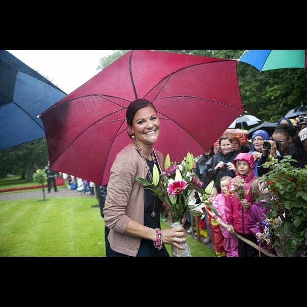 So schön strahlt Prinzessin Victoria