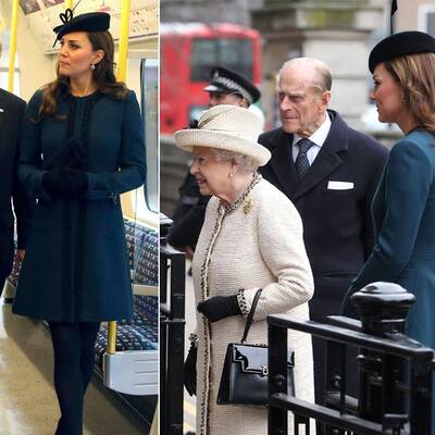 Queen wieder fit: U-Bahn Auftritt mit Kate
