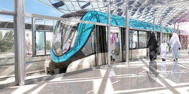 Rendering Siemens U-Bahn in Riad