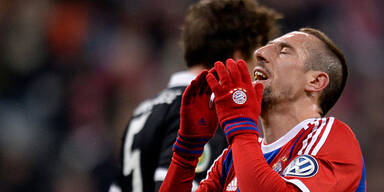 Bayern-Schock: Ribery fällt länger aus