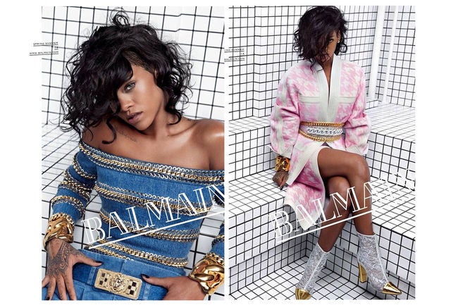 Rihanna ist neues Gesicht von Balmain