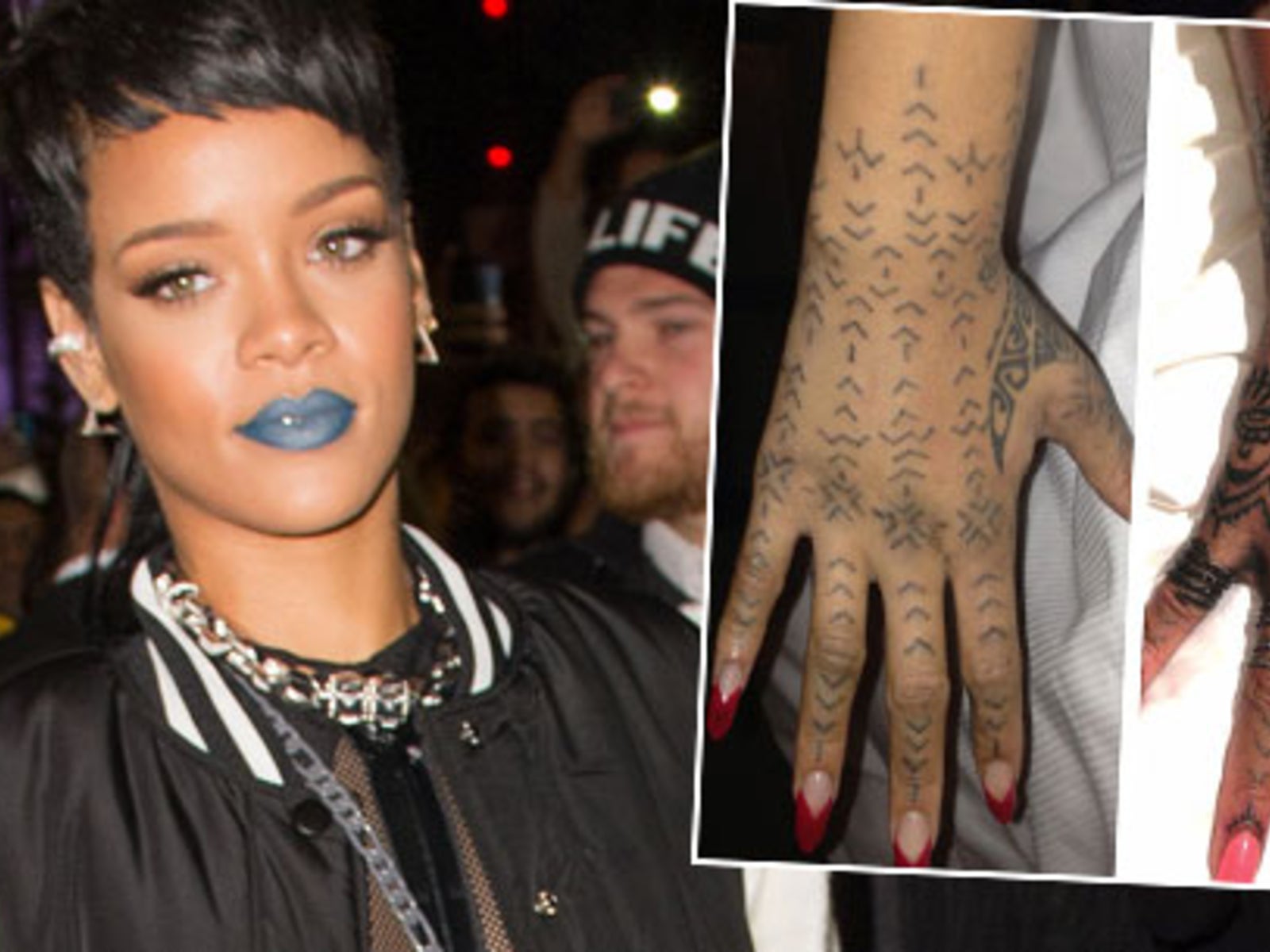 Rihanna lässt Maori-Tattoo überstechen - stars24