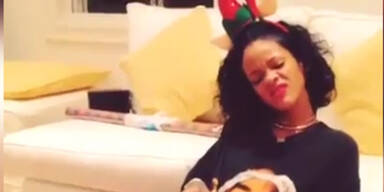 So feierte Rihanna Weihnachten