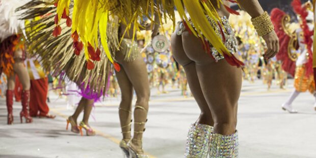 Karneval in Rio: Der Zuckerhut steht Kopf