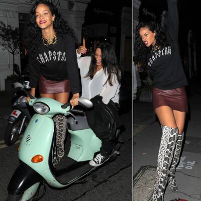 Rihanna: Londons Straßen mit Disco verwechselt
