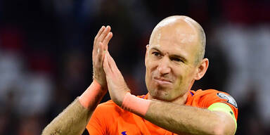 WM-Aus: Robben sorgt für Holland-Schock