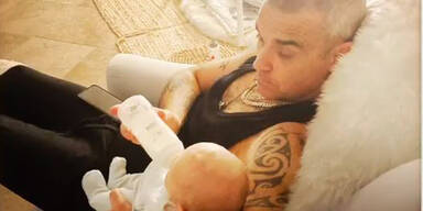Robbie Williams: "Mit Beten besiegte ich das Virus"