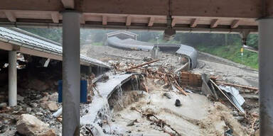 Hochwasser zerstört Kult-Rodelbahn