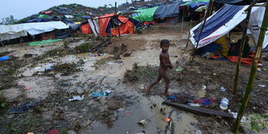 Monsun verschärft Rohingya-Flüchtlingskrise in Bangladesch