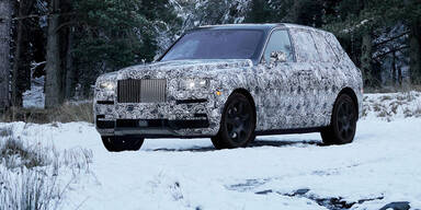 Rolls Royce greift mit SUV "Cullinan" an