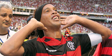 Ronaldinho feierte mit Flamengo Titel