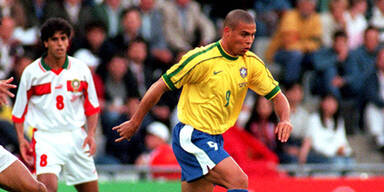Ronaldo spielte 1999 mit Windel
