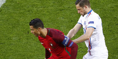 Portugal nur 1:1 gegen tapfere Isländer