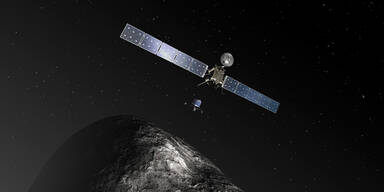 Raumsonde "Rosetta" schickt erstes Funksignal