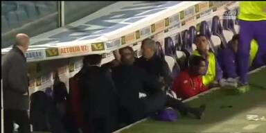 Fiorentina-Coach Rossi prügelt Spieler: gefeuert