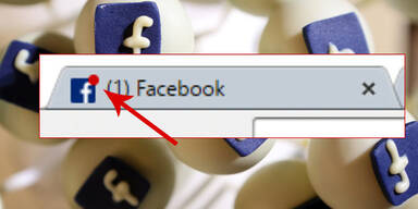 Roter Punkt irritiert Facebook-User