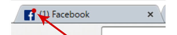 Roter Punkt irritiert Facebook-User