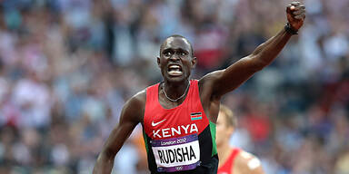 Rudisha bricht 800-m-Weltrekord