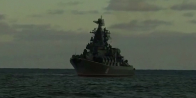 russisches kriegsschiff