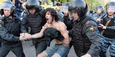 Blutige Gewalt in Moskau
