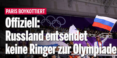 Offiziell: Russland entsendet keine Ringer zur Olympiade