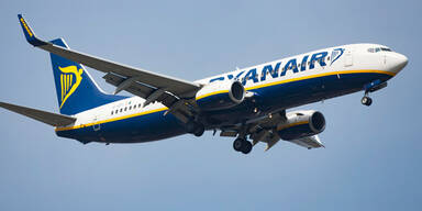 Luftnotlage: Schrecksekunde an Bord einer Ryanair-Boeing