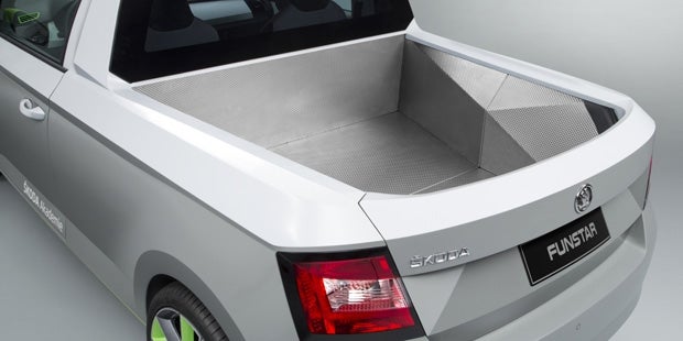 Fabia Pick-up für das GTI-Treffen 2015