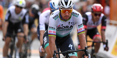 Radsport: Sagan feiert Sieg nach Corona-Comeback