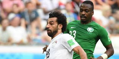2:1 - Saudis schocken Salah & Co