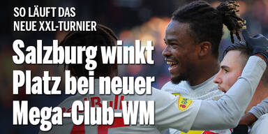 Salzburg winkt Platz bei neuer Mega-Club-WM 2025