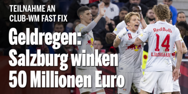 Geldregen: Salzburg winken 50 Millionen Euro