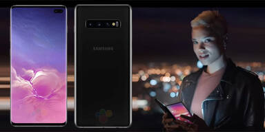 Samsung zeigt Galaxy S10 & faltbares Smartphone