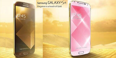Samsung bringt goldenes Galaxy S4