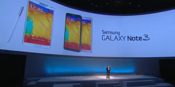 Samsung greift mit Galaxy Gear, Note 3 & 10.1 an