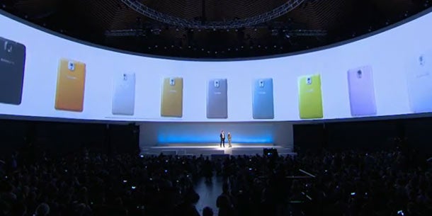 Samsung greift mit Galaxy Gear, Note 3 & 10.1 an