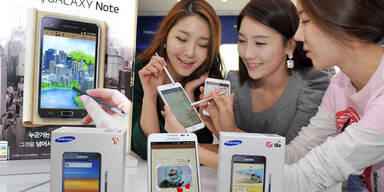 Samsung untermauert Smartphone-Krone