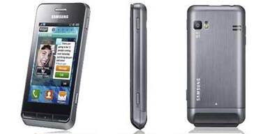 Samsung Smartphone "Wave 723" startet