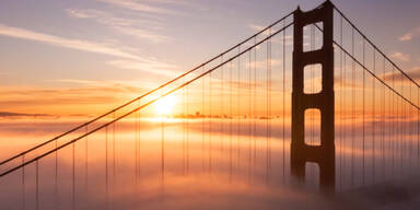 Atemberaubend: San Francisco im Nebel