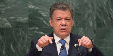 Der Friedensnobelpreis geht an Juan Manuel Santos