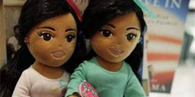 Michelle Obama empört über Sasha- und Malia-Puppen