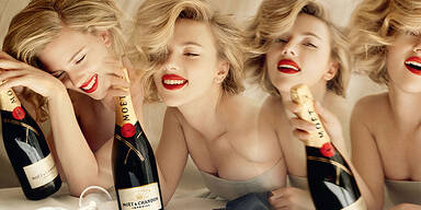 Moët & Chandon Champagner Scarlett Johansson