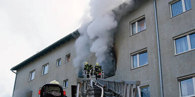 Brand im Wohnhaus
