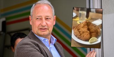 Schieder mit Schnitzel